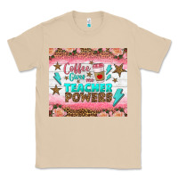 Mushroom coffee gives me teacher powers tumbler Classic Tee - BundleAndBundleShop
