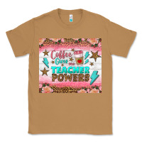 Toasted Coconut coffee gives me teacher powers tumbler Classic Tee - BundleAndBundleShop