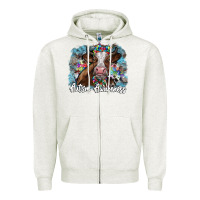 Oatmeal Heather autism awareness 2 Zipper Hoodie - SublimationCraftShop