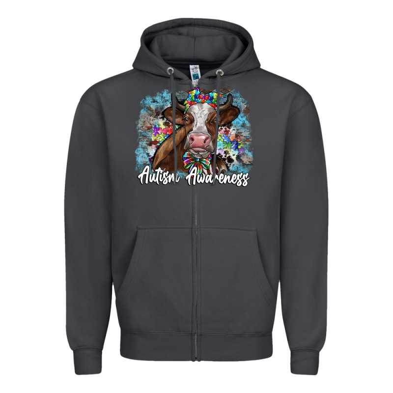 Autism Awareness 2 Zipper Hoodie by SublimationCraftShop | Teevron