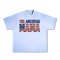 Grape Ice all american mama zillion Urban Heavy Tee - Zillion Design Studio