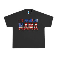 Pigment Black all american mama zillion Urban Heavy Tee - Zillion Design Studio