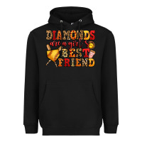 Black diamonds are a girl's best friend softball Heavyweight Hoodie - Jasminsmagicworld