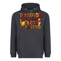 Smoke diamonds are a girl's best friend softball Heavyweight Hoodie - Jasminsmagicworld