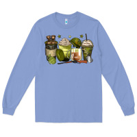 Colony Blue army coffee cups Long Sleeve Tee - Zillion Design Studio