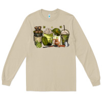 Mushroom army coffee cups Long Sleeve Tee - Zillion Design Studio