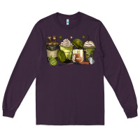 Plum army coffee cups Long Sleeve Tee - Zillion Design Studio
