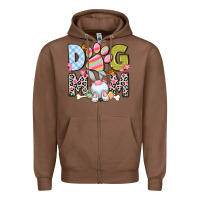 Chestnut Easter Dog Mom Easter Day Zipper Hoodie - Neo Western