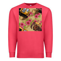 Cardinal trencher chain seamless pattern Premium Sweatshirt - BundleAndBundleShop