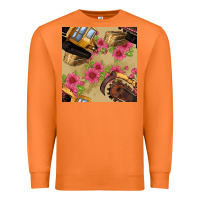 Carrot trencher chain seamless pattern Premium Sweatshirt - BundleAndBundleShop
