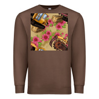 Chestnut trencher chain seamless pattern Premium Sweatshirt - BundleAndBundleShop