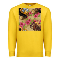 Lemon trencher chain seamless pattern Premium Sweatshirt - BundleAndBundleShop