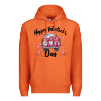 Carrot happy valentine's day gnome truck Premium Hoodie - MaliasSmallBusiness