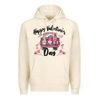 Sandshell happy valentine's day gnome truck Premium Hoodie - MaliasSmallBusiness
