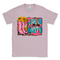 Lilac life is better in boots Classic Tee - Zillion Design Studio