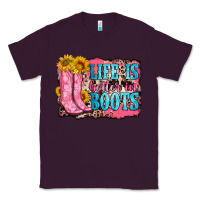 Plum life is better in boots Classic Tee - Zillion Design Studio
