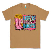 Toasted Coconut life is better in boots Classic Tee - Zillion Design Studio
