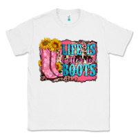 White life is better in boots Classic Tee - Zillion Design Studio
