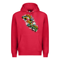 Cardinal Baja California Sur State Of Mexico Map Premium Hoodie - RanaPortraitStore