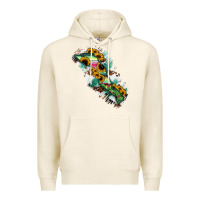 Tofu Baja California Sur State Of Mexico Map Premium Hoodie - RanaPortraitStore