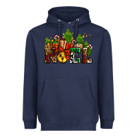 Navy western noel Christmas gifts Heavyweight Hoodie - AdoDesignShop