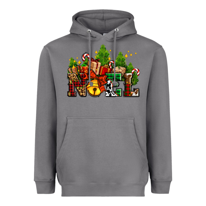 Western Noel Christmas Gifts Heavyweight Hoodie by AdoDesignShop | Teevron