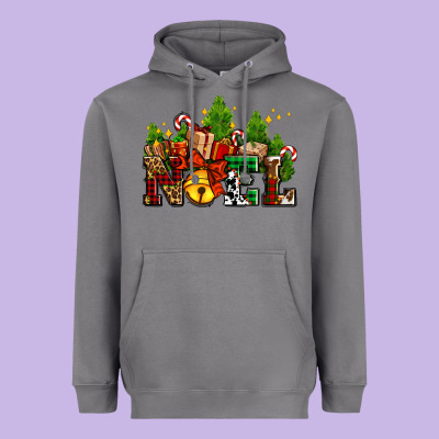 Western Noel Christmas Gifts Heavyweight Hoodie Designed By Adodesignshop