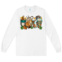 White horses coffee cups Long Sleeve Tee - Zillion Design Studio
