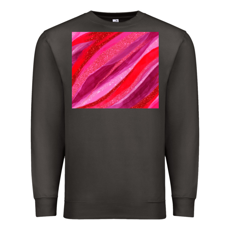 Valentines Day Glitter And Watercolor Premium Sweatshirt by AdoDesignShop | Teevron