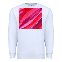 White valentines day glitter and watercolor Premium Sweatshirt - AdoDesignShop