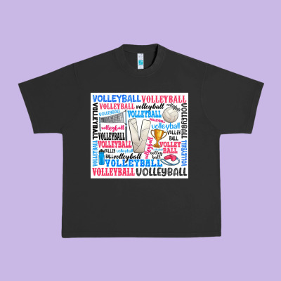 Volleyball Urban Heavy Tee Designed By Zillion Design Studio