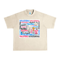 Sandshell volleyball Urban Heavy Tee - Zillion Design Studio