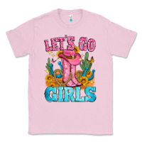 Bubblegum Pink let's go girls Classic Tee - Zillion Design Studio