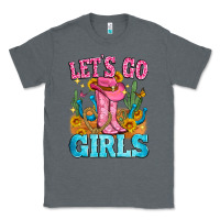 Charcoal Heather let's go girls Classic Tee - Zillion Design Studio