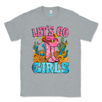 Heather Grey let's go girls Classic Tee - Zillion Design Studio