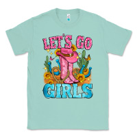 Seafoam let's go girls Classic Tee - Zillion Design Studio