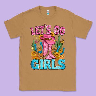 Let's Go Girls Classic Tee Designed By Zillion Design Studio