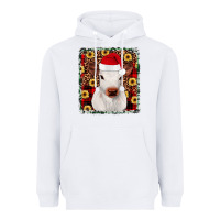 White heifer christmas Heavyweight Hoodie - JahusDesignShop