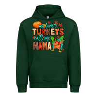 Forest Green my favorite call me mama Urban Hoodie - MaliasSmallBusiness