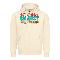 Sandshell little sister biggest fan Zipper Hoodie - HRA Design Shop