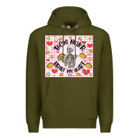 Army Green tacos never broke my heart Premium Hoodie - MaliasSmallBusiness