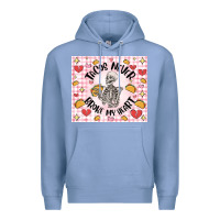Colony Blue tacos never broke my heart Premium Hoodie - MaliasSmallBusiness
