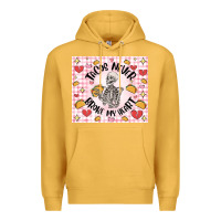 Mustard tacos never broke my heart Premium Hoodie - MaliasSmallBusiness