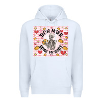 White tacos never broke my heart Premium Hoodie - MaliasSmallBusiness