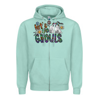 Let's Go Ghouls Zipper Hoodie | Teevron