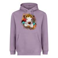 Lavender christmas heifer Heavyweight Hoodie - JahusDesignShop