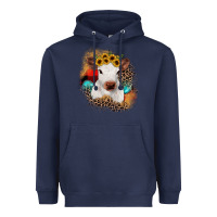 Navy christmas heifer Heavyweight Hoodie - JahusDesignShop