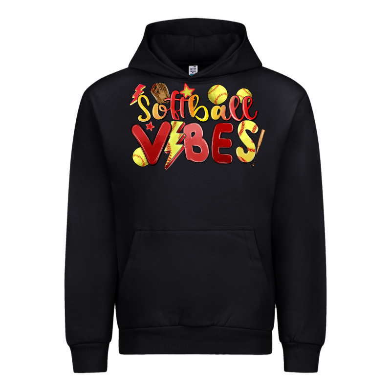 Softball Vibes Urban Hoodie by MaliasSmallBusiness | Teevron