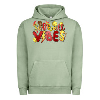 Pigment Oil Green softball vibes Urban Hoodie - MaliasSmallBusiness