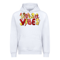 White softball vibes Urban Hoodie - MaliasSmallBusiness